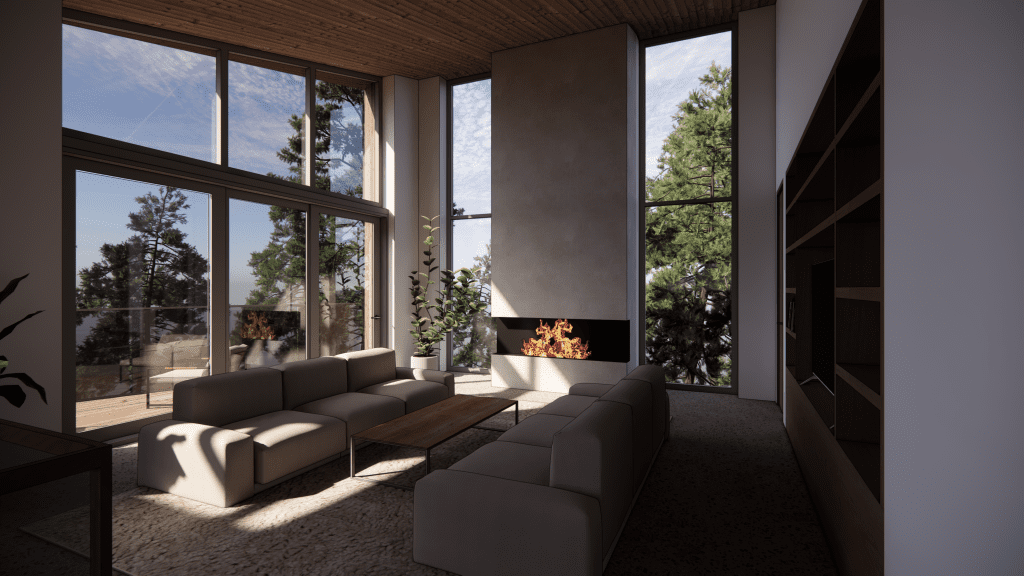 Modélisation 3D d'un projet architectural